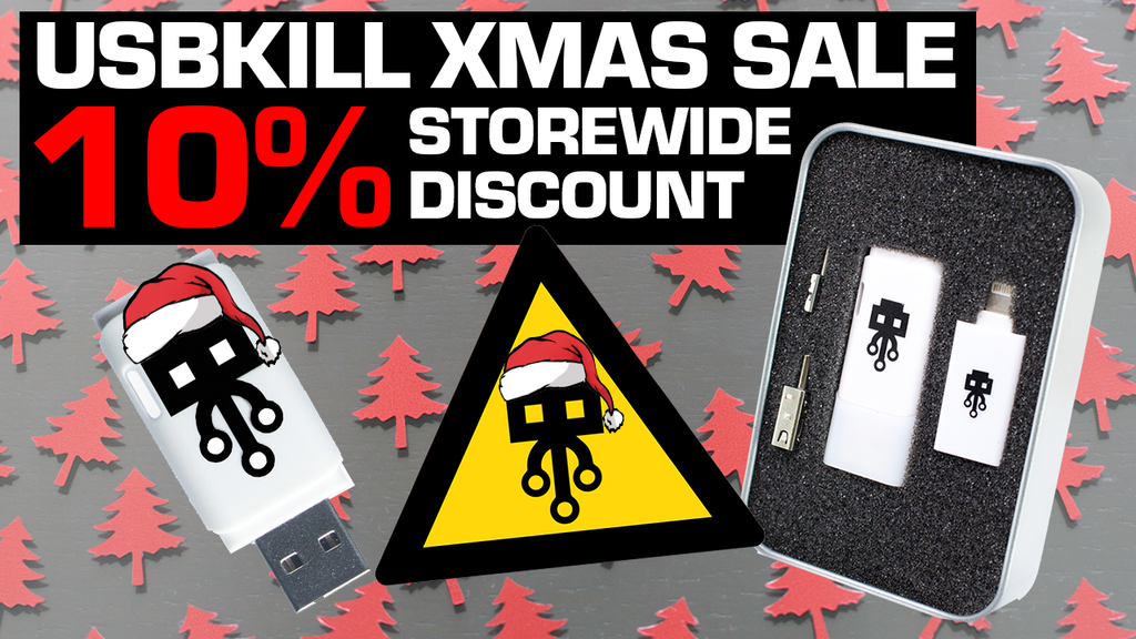 USBKill: 10% Christmas sale!