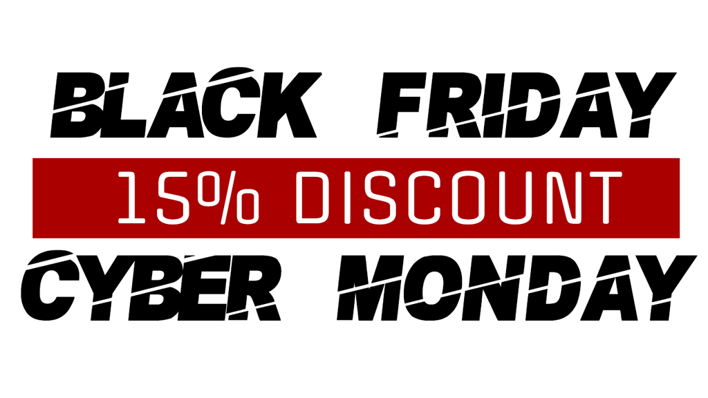 💸 Black Friday Cyber Monday 15% Sale 🏃